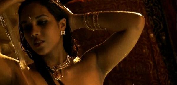  Bollywood Exotic Dancer In Shadow